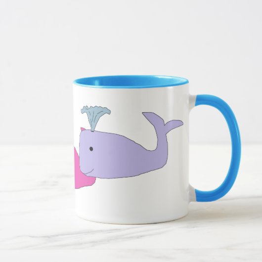 Baby Whale Trio Tasse (Rechts)
