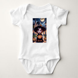 Baby whitch Halloween Baby Strampler