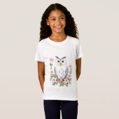 Baby White Owl T-Shirt (Vorne ganz)