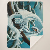 Baby White Winter Dragon Sherpadecke (Vorderseite)