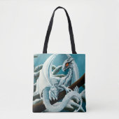 Baby White Winter Dragon Tasche (Vorderseite)