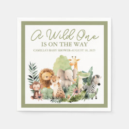 Baby-Wildtier-Papier-Serviette Serviette