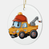 Baby-Winde-LKW für Kinder Keramik Ornament (Links)