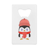 Baby Winter Penguin Geldbeutel Flaschenöffner (Rückseite)