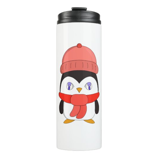 Baby Winter Penguin Thermosbecher (Vorderseite)