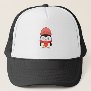 Baby Winter Penguin Truckerkappe