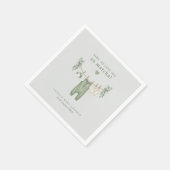 Baby, wir lieben dich so sehr Matcha! Papiertasche Serviette (Ecke)