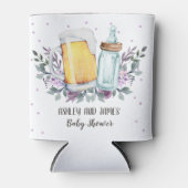 Baby wird Baby Shower Cheer Beer Bottle Dosenkühler (Vorderseite)
