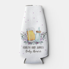Baby wird Baby Shower Cheer Beer Bottle Flaschenkühler