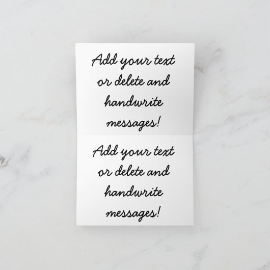 Baby wird Babydusche brauen Dankeskarte (Innenseite)