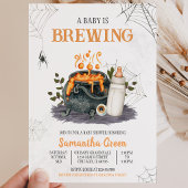 Baby wird Babydusche Einladung