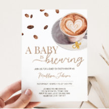 Baby wird Coffee Baby Shower