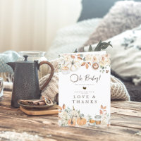 Baby wird gebraut | Herbstkaffee Babydusche