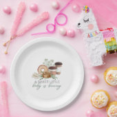 Baby wird gebraut pappteller (Party)