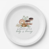 Baby wird gebraut pappteller (Vorderseite)