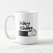 Baby wird geladen kaffeetasse (Links)