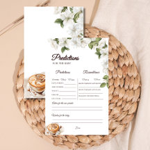 Baby wird Kaffee-Baby Dusche Vorhersage