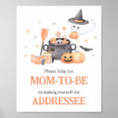 Baby wird Orange Envelope Station brauen Poster (Vorne)