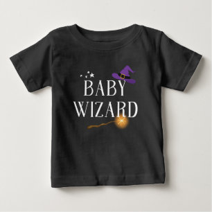 Baby Wizard - Familienanpassung Halloween Baby T-shirt