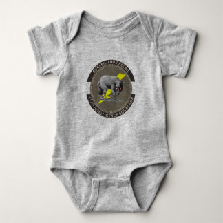 Baby Wolf Morale Onsie Baby Strampler