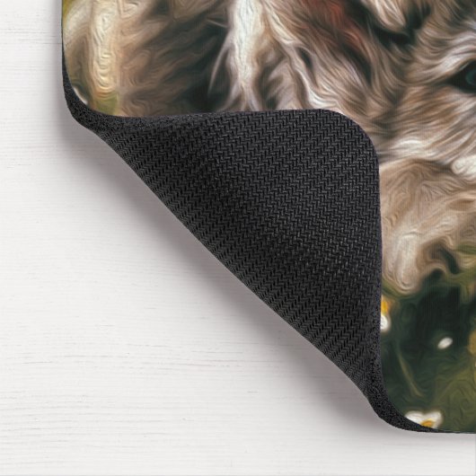 Baby Wolf Mousepad (Ecke)