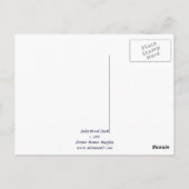 Baby Wood Duck Postkarte (Rückseite)