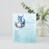 Baby Word Scramble Baby Showspiel (Stehend Vorderseite)