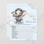 Baby Word Scramble Baby Showspiel (Vorne/Hinten)