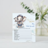 Baby Word Scramble Baby Showspiel (Stehend Vorderseite)