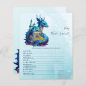 Baby Word Scramble Baby Showspiel (Vorne/Hinten)