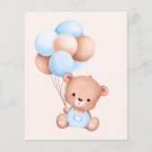 Baby Word Scramble Baby Showspiel (Rückseite)