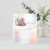 Baby Word Scramble Baby Showspiel (Stehend Vorderseite)