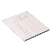 Baby Word Scramble Notizblock (angewinkelt)
