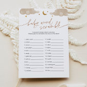 Baby Word Scramble Twinkle Star Baby Showspiel Einladung