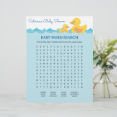 Baby Word Search Rubber Duck Baby Shooting Game (Stehend Vorderseite)