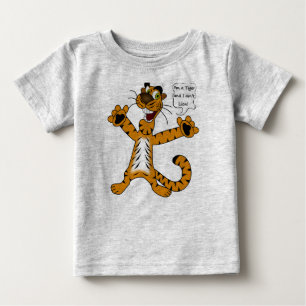 Baby-Wortspiel-Tiger-Shirt Baby T-shirt