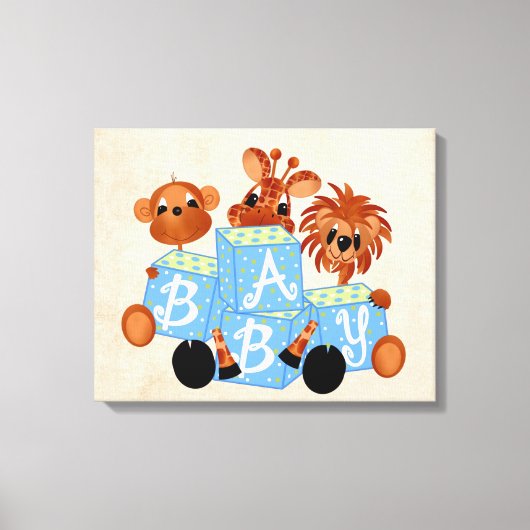 Baby Wrapped Canvas Leinwanddruck (Vorderseite)