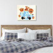 Baby Wrapped Canvas Leinwanddruck (Insitu (Schlafzimmer))