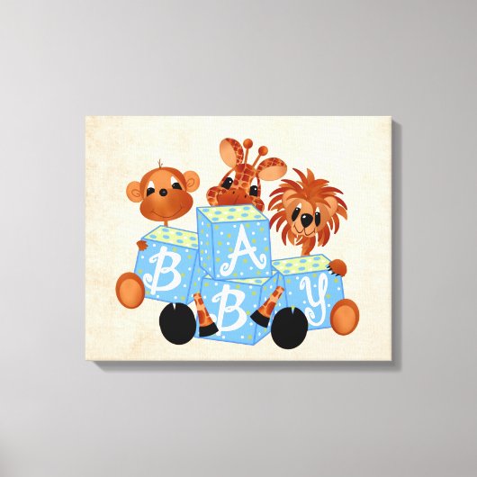 Baby Wrapped Canvas Leinwanddruck (Vorderseite)