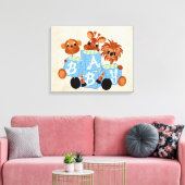 Baby Wrapped Canvas Leinwanddruck (Insitu (Wohnzimmer))