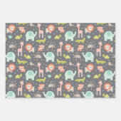 Baby Wrapping Paper Set Geschenkpapier Set (Vorderseite 2)