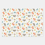 Baby Wrapping Paper Set Geschenkpapier Set (Vorderseite 3)