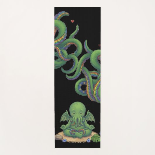 Baby Yoga Cthulhu Yogamatte (Vorderseite)