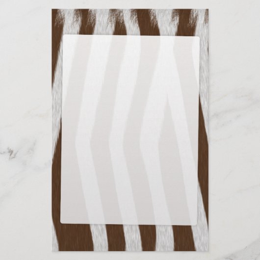 Baby Zebra Briefpapier (Vorderseite)