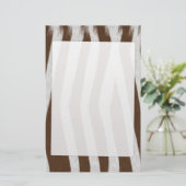 Baby Zebra Briefpapier (Stehend Vorderseite)