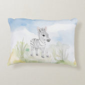 Baby Zebra Dekokissen (Rückseite)