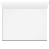 Baby Zebra Faltkarte (Innenansicht Horizontal (Unten))