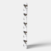 Baby Zebra Frenzy iPad Case (weiß) (Rückseite / Rechts)