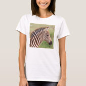 Baby zebra head, Tansania T-Shirt (Vorderseite)