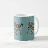 Baby Zebra Kaffeetasse (VorderseiteRechts)